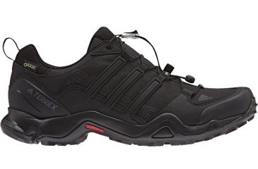 Image of Adidas Terrex Swift R GTX Hiking Shoe - Men's-Blk/Blk/Dk Grey-Medium-7.5