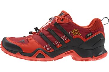 Image of Adidas Terrex Swift R GTX Hiking Shoe - Men's-Red/Blk/Orange-Medium-8 US