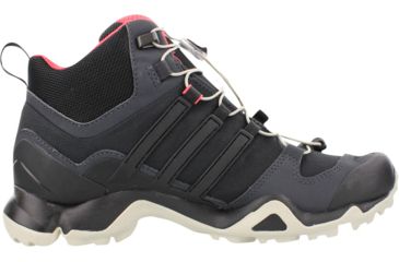 Image of Adidas Terrex Swift R Mid GTX Hiking Boot - Women's-Grey/Black/Blush-Medium-9.5