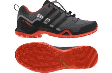 Image of Adidas Terrex Swift R2 GTX, Grey Five/Black/Active Orange, 9, G28410-9