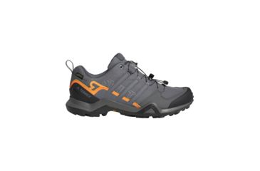 Image of Adidas Terrex Swift R2 GTX Hiking Shoe - Men's, Gray Five/Gray Five/Hi-Res Orange, 9, AC7968-9