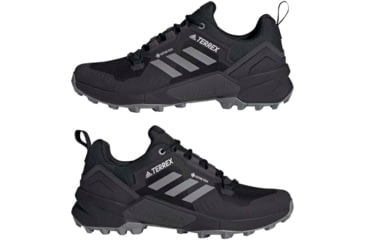 Image of Adidas Terrex Swift R3 GTX Hiking Shoes - Men's, Core Black/Grey Three/Solar Red, 13, FW2769-13