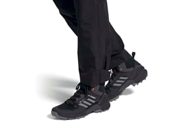 Image of Adidas Terrex Swift R3 Mid GTX Hiking Shoes - Men's, Core Black/Grey Three/Solar Red, 10.5, FW2762-10.5