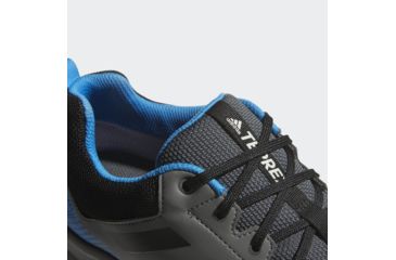 Image of Adidas Terrex Tracerocker GTX Trail Running Shoe - Men's, Gray Four/Black/Bright Blue, 9, AC7938-9