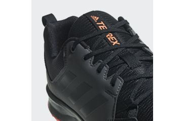 Image of Adidas Terrex Tracerocker Trail Running Shoe - Men's, Black/Carbon/Hi-Res Orange, 9, AC7948-9