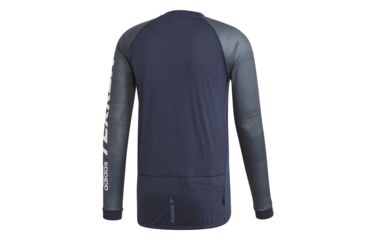 Image of Adidas Terrex Trailcross Long Sleeve Tee - Mens, Legend Ink/Black, DX1288-DEMO