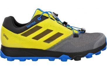 Image of Adidas Terrex Trailmaker GTX Trail Running Shoe - Men's-Bright Yellow/Black/White-Medium-8