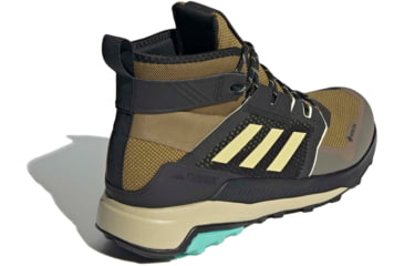 Image of Adidas Terrex Trailmaker Mid GTX Shoes - Men's, Wild Moss/Halo Gold/Hi-Res Yellow, 12, FZ2511-315-12