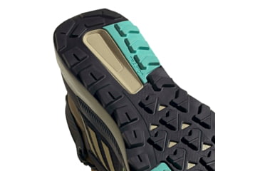 Image of Adidas Terrex Trailmaker Mid GTX Shoes - Men's, Wild Moss/Halo Gold/Hi-Res Yellow, 12, FZ2511-315-12