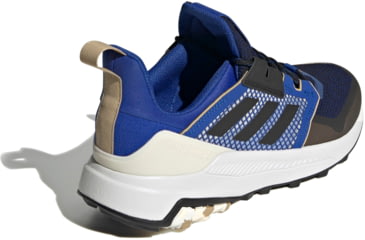 Image of Adidas Terrex Trailmaker Primegreen Hiking Shoes - Men's, Bold Blue/Core Black/Beige Tone, 6.5, S29058-442-6.5