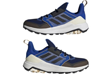Image of Adidas Terrex Trailmaker Primegreen Hiking Shoes - Men's, Bold Blue/Core Black/Beige Tone, 6.5, S29058-442-6.5