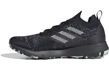 Image of Adidas Terrex Two Parley Trailrunning Shoes - Men's, Black/Grey Two/Linen Green, 11.5 US, EF4814-11.5