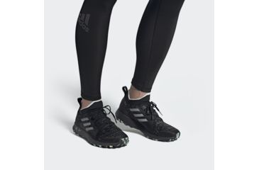 Image of Adidas Terrex Two Parley Trailrunning Shoes - Men's, Black/Grey Two/Linen Green, 11.5 US, EF4814-11.5