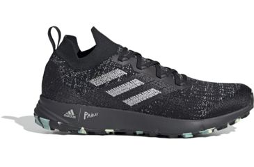 Image of Adidas Terrex Two Parley Trailrunning Shoes - Men's, Black/Grey Two/Linen Green, 11.5 US, EF4814-11.5