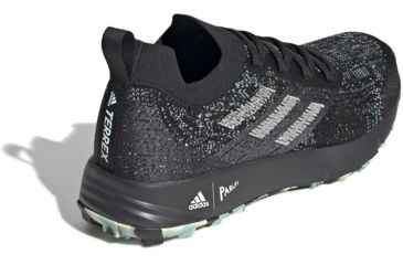 Image of Adidas Terrex Two Parley - Womens, Black/Linen Green/Carbon, 6.5, EF4813-6.5