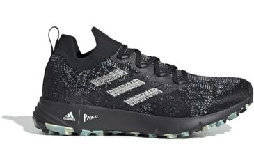 Image of Adidas Terrex Two Parley - Womens, Black/Linen Green/Carbon, 6.5, EF4813-6.5