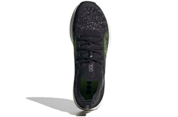 Image of Adidas Terrex Two Ultra Primeblue Trail Running Shoes - Men's, Core Black/Ftwr White/Solar Yellow, 11, H69066-11