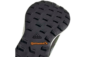 Image of Adidas Terrex Two Ultra Primeblue Trail Running Shoes - Men's, Core Black/Ftwr White/Solar Yellow, 11, H69066-11