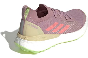 Image of Adidas Terrex Two Ultra Primeblue Trail Running Shoes - Womens, Magic Mauve/Acid Red/Pulse Lime, 8.5, H03210-8.5