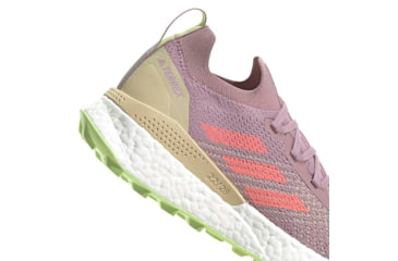 Image of Adidas Terrex Two Ultra Primeblue Trail Running Shoes - Womens, Magic Mauve/Acid Red/Pulse Lime, 8.5, H03210-8.5
