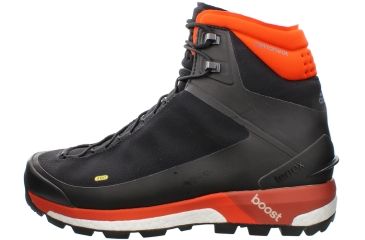 Image of Adidas Terrex Ultimate Boost CH Winter Shoe - Men's-Black/Orange-Medium-10 US