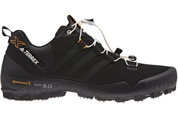 Image of Adidas Terrex X-King Trail Running Shoe - Men's-Blk/Blk/White-10-Medium