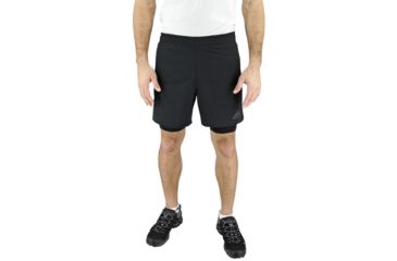 Image of Adidas Terrex TI Double Short - Men's -Black/Black-Small
