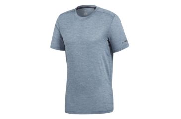Image of Adidas Terrex Tivid Men's Short Sleeve Tee, Raw Steel, 2XL, CF4696-2XL