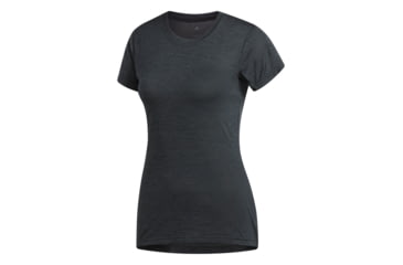 Image of Adidas Terrex Tivid Tee - Women's, Carbon, CY7277-DEMO