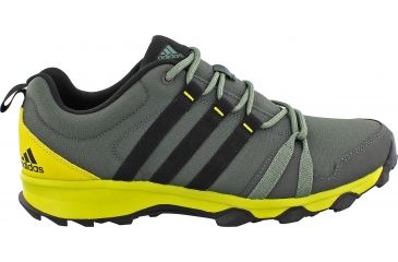 Image of Adidas Terrex Tracerocker Trail Running Shoe - Men's-Utility Ivy/Black/Unity Lime-Medium-9