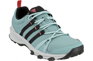 Image of Adidas Terrex Tracerocker Trail Running Shoe - Women's-Vapour Steel/Core Black/Tactile Pink-Medium-6