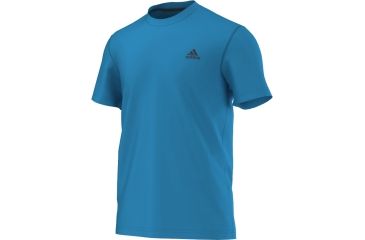 Image of Adidas Terrex Ultimate Short Sleeve Tee - Men's-Solar Blue-Large