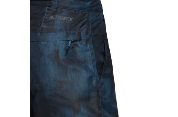 Image of Adidas Terrex Voyager Parley Camo Short, Night/Legend Ink, Extra Large, CG2500-XL