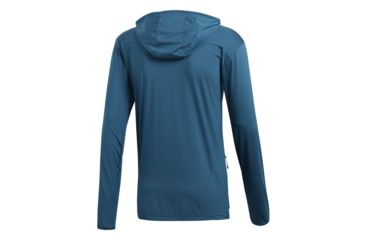 Image of Adidas Terrex Voyager Parley Men's Hoodie, Night, Large, CG2487-L
