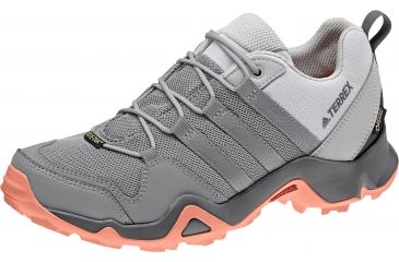 Image of Adidas Terrex Women's Terrex AX2R GTX Hiking Shoes, Grey Three/Grey Three/Chalk Coral, 5 US, CM7854-5