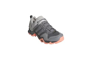 Image of Adidas Terrex Women's Terrex AX2R GTX Hiking Shoes, Grey Three/Grey Three/Chalk Coral, 5 US, CM7854-5