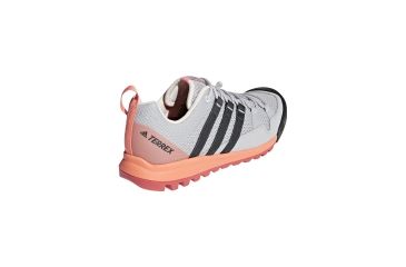 Image of Adidas Terrex Women's Terrex Solo Hiking Shoes, Grey Two/Carbon/Chalk Coral, 5 US, CM7656-5