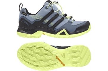 Image of Adidas Terrex Women's Terrex Swift R2 GTX Hiking Shoes, Black/Black/Black, 6.5 US, CM7504-6.5