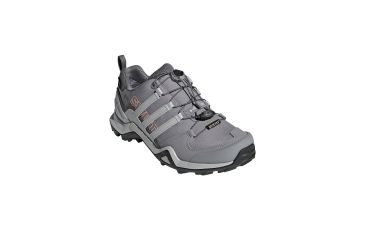 Image of Adidas Terrex Women's Terrex Swift R2 GTX Hiking Shoes, Grey Three/Grey Two/Chalk Coral, 6.5 US, CM7506-6.5