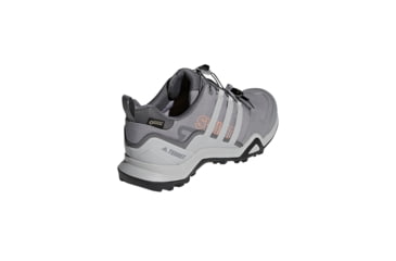 Image of Adidas Terrex Women's Terrex Swift R2 GTX Hiking Shoes, Grey Three/Grey Two/Chalk Coral, 5 US, CM7506-5