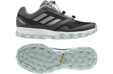 Image of Adidas Terrex Women's Terrex Trailmaker Trailrunning Shoes, Black/White/Ash Green, 5.5 US, CM7694-5.5