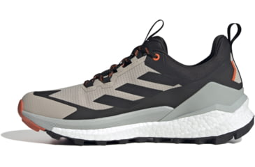 Image of Adidas Terrex 2.0 Free Hiker Low GORE-TEX Hiking Shoes - Mens, Wonder Beige/Core Black/Semi Impact Orange, 11 US, IG5459-11