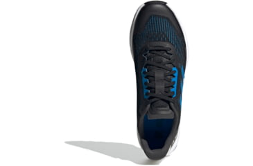 Image of Adidas Terrex Agravic Flow 2 Trail Running Shoes - Mens, Core Black/Blue Rush/Turbo, 10.5, GZ8888-10-5
