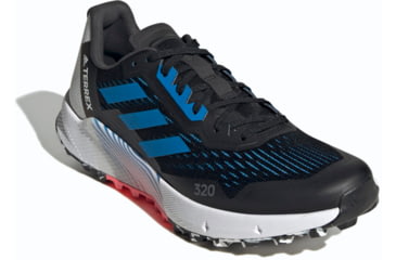 Image of Adidas Terrex Agravic Flow 2 Trail Running Shoes - Mens, Core Black/Blue Rush/Turbo, 10.5, GZ8888-10-5