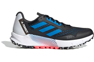Image of Adidas Terrex Agravic Flow 2 Trail Running Shoes - Mens, Core Black/Blue Rush/Turbo, 10.5, GZ8888-10-5