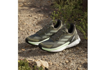 Image of Adidas Terrex Free Hiker 2 Shoes - Mens, Olistr/Silgrn/Cblack, 10 US, IE5109-10