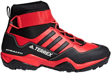 Image of Adidas Terrex Hydro Lace Hiking Shoes - Mens, Hi-Res Red/Core Black/Chalk White, 6, CQ1755-6