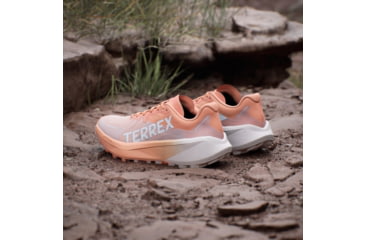 Image of Adidas Terrex IG6582 TERREX AGRAVIC 3 W, Womens, AMBTIN/CRYWHT/PUTMAU, 8, IG6582-8