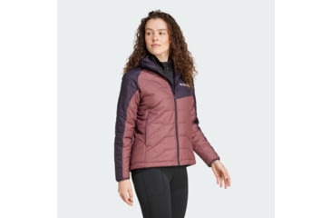 Image of Adidas Terrex IM7665 W MT INS HO JKT, Womens, AURBLA/QUICRI, S, IM7665-S