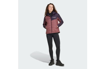 Image of Adidas Terrex IM7665 W MT INS HO JKT, Womens, AURBLA/QUICRI, S, IM7665-S